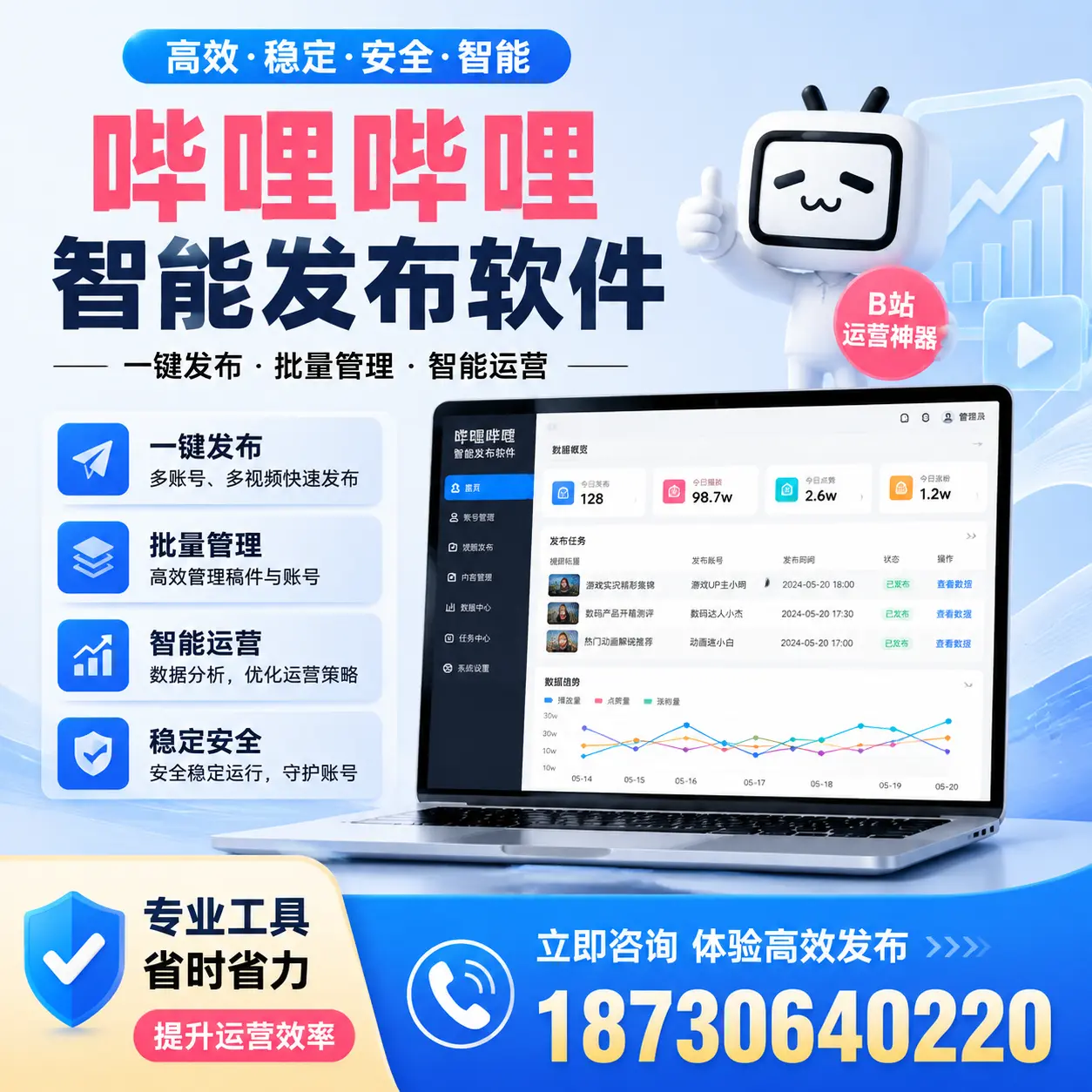 解密哔哩哔哩智能发布软件：功能与优势分析在 吉安